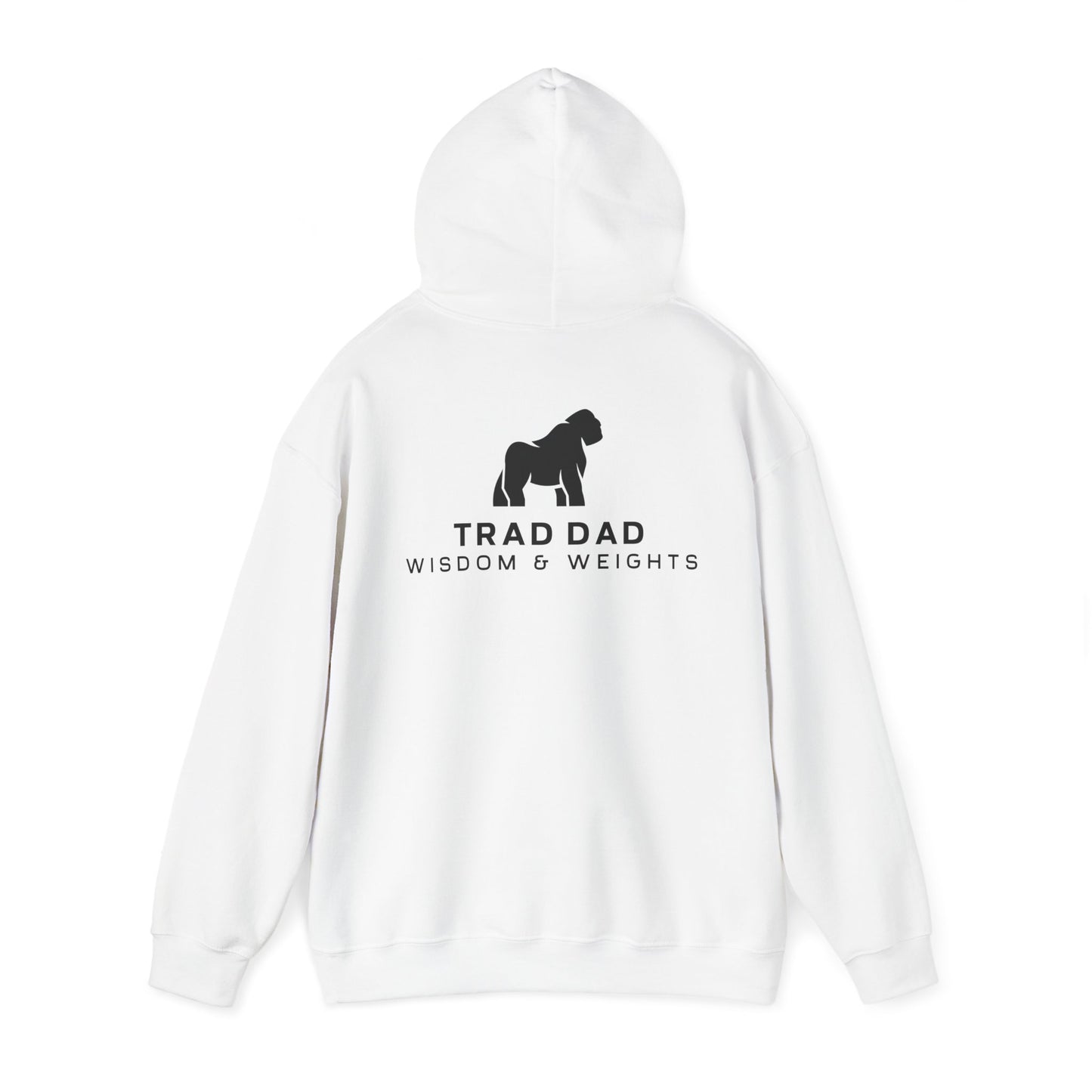 45 + 45 = 135 -  Fitness Hoodie for Fatherhood Enthusiasts